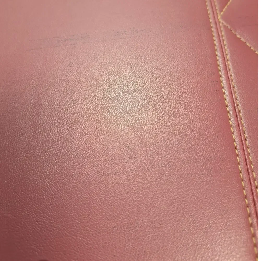 Franklin Covey 365 Folio Rose Pink Quilted Diamond Stitching Detail 12 Inch